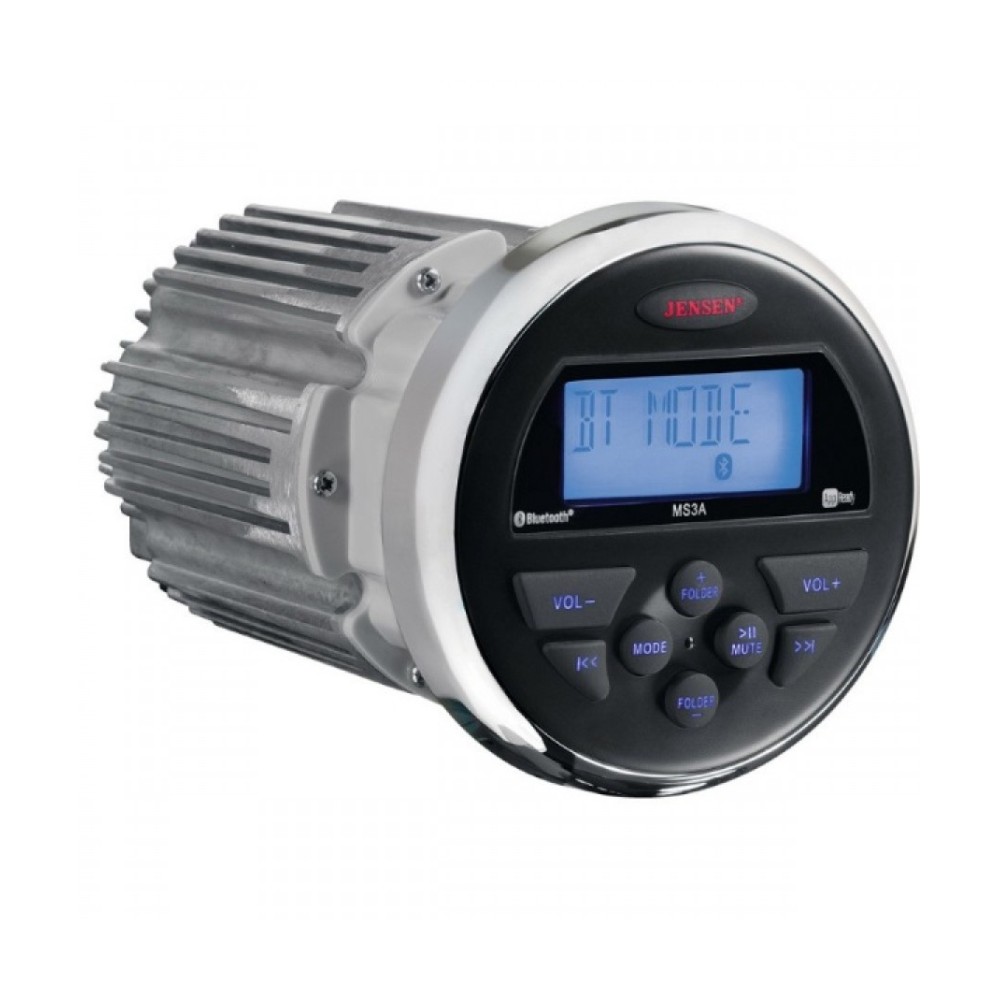 Jensen CPMX150WH Ολοκληρωμένο Πακέτο Πηγής με Bluetooth & Ηχείων & Γρίλιων Λευκό (Σετ)